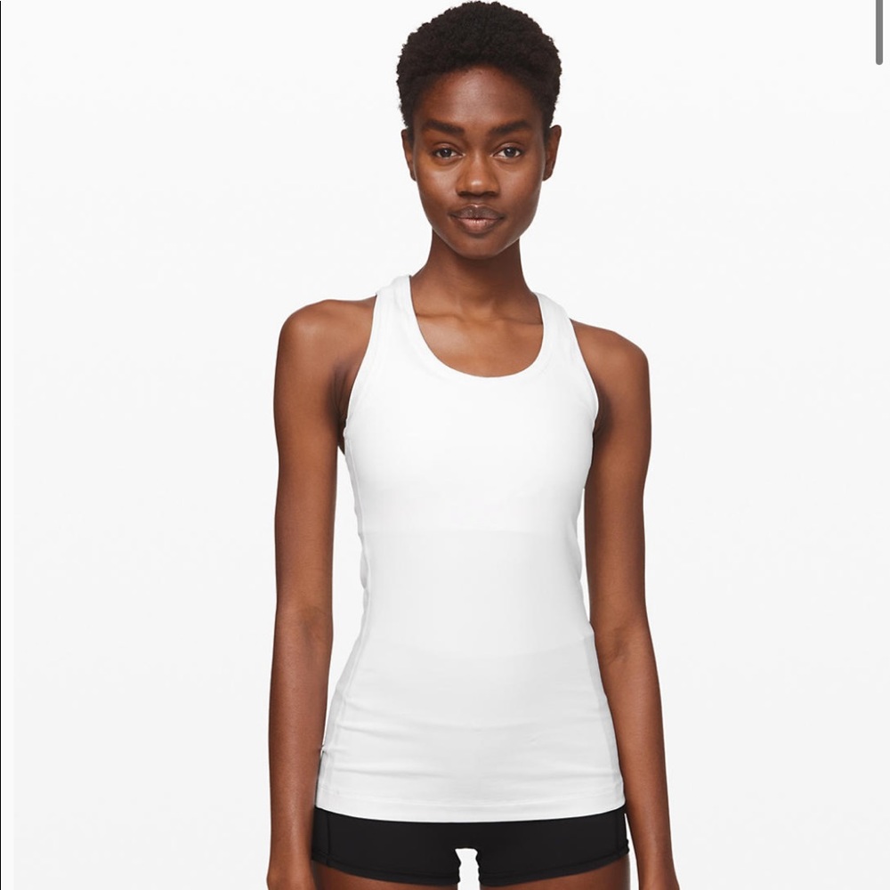 Lulu lemon white cool racer back II